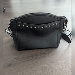 Black Studded Women's Bag